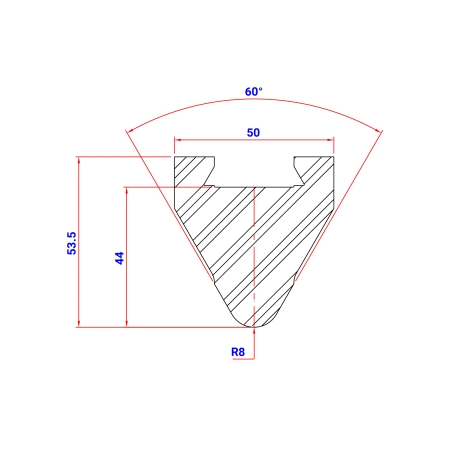 RADIUS INSERT P12R TYPE A R 8