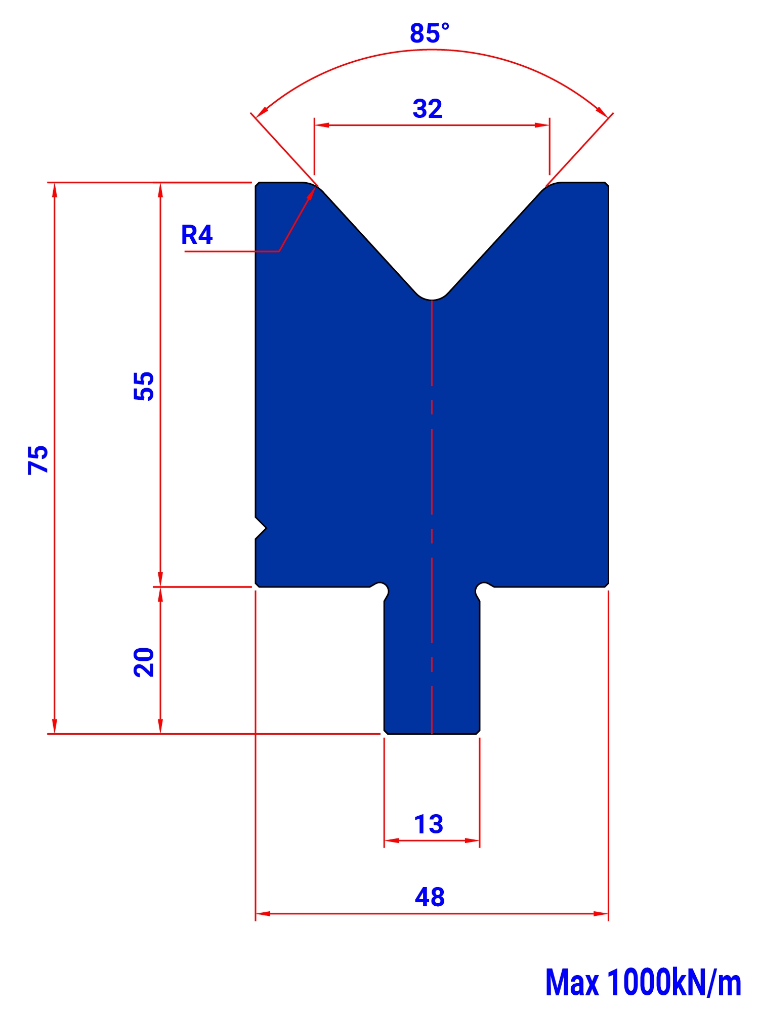 M32 85°