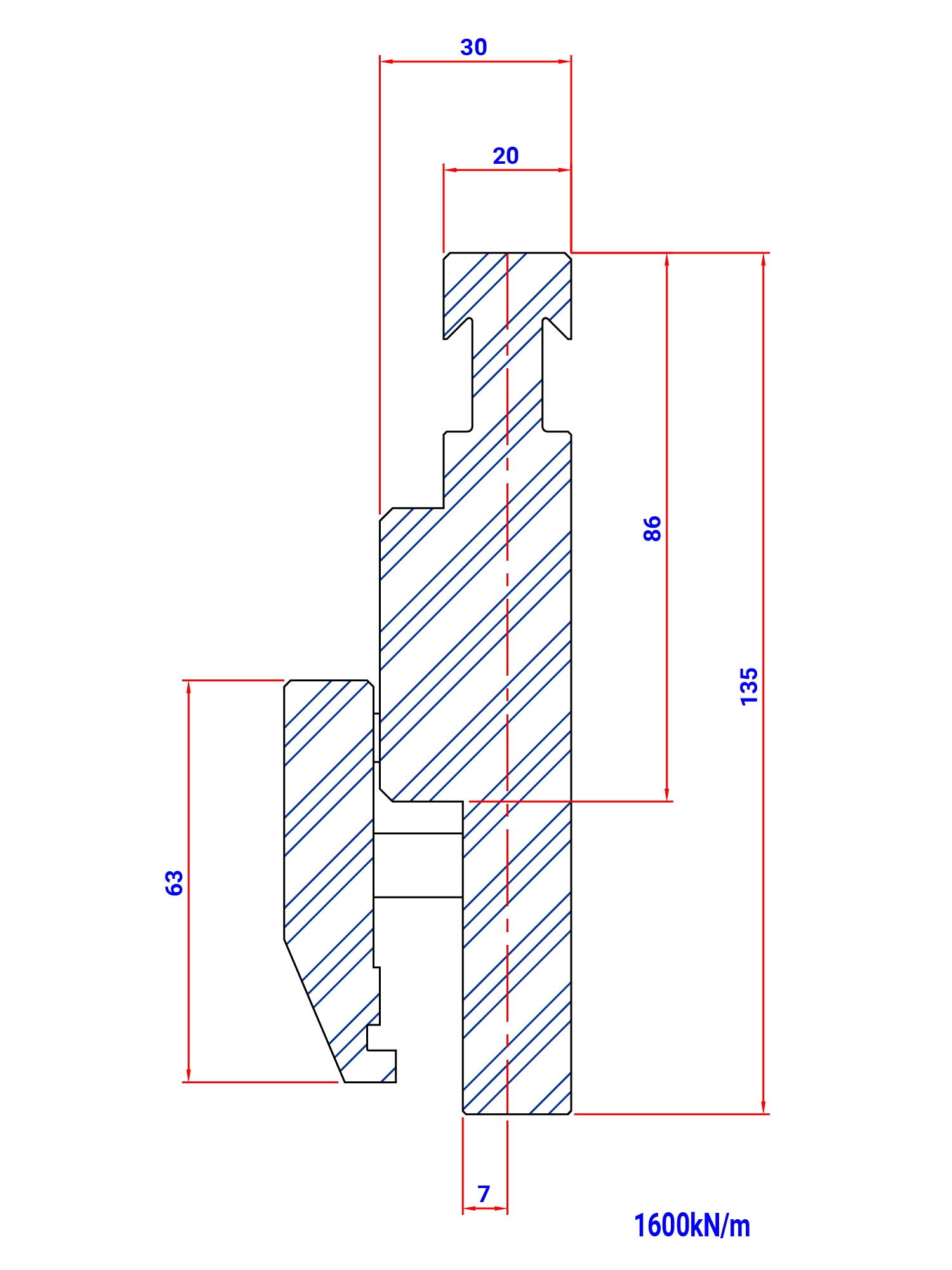 ADAPTOR R-EURO B 135
