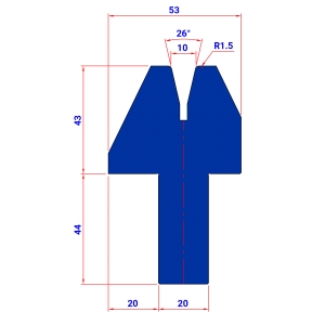 MOVABLE DIE 3001B V10 HR