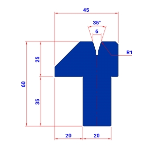 MOVABLE DIE 3001P V6 HR