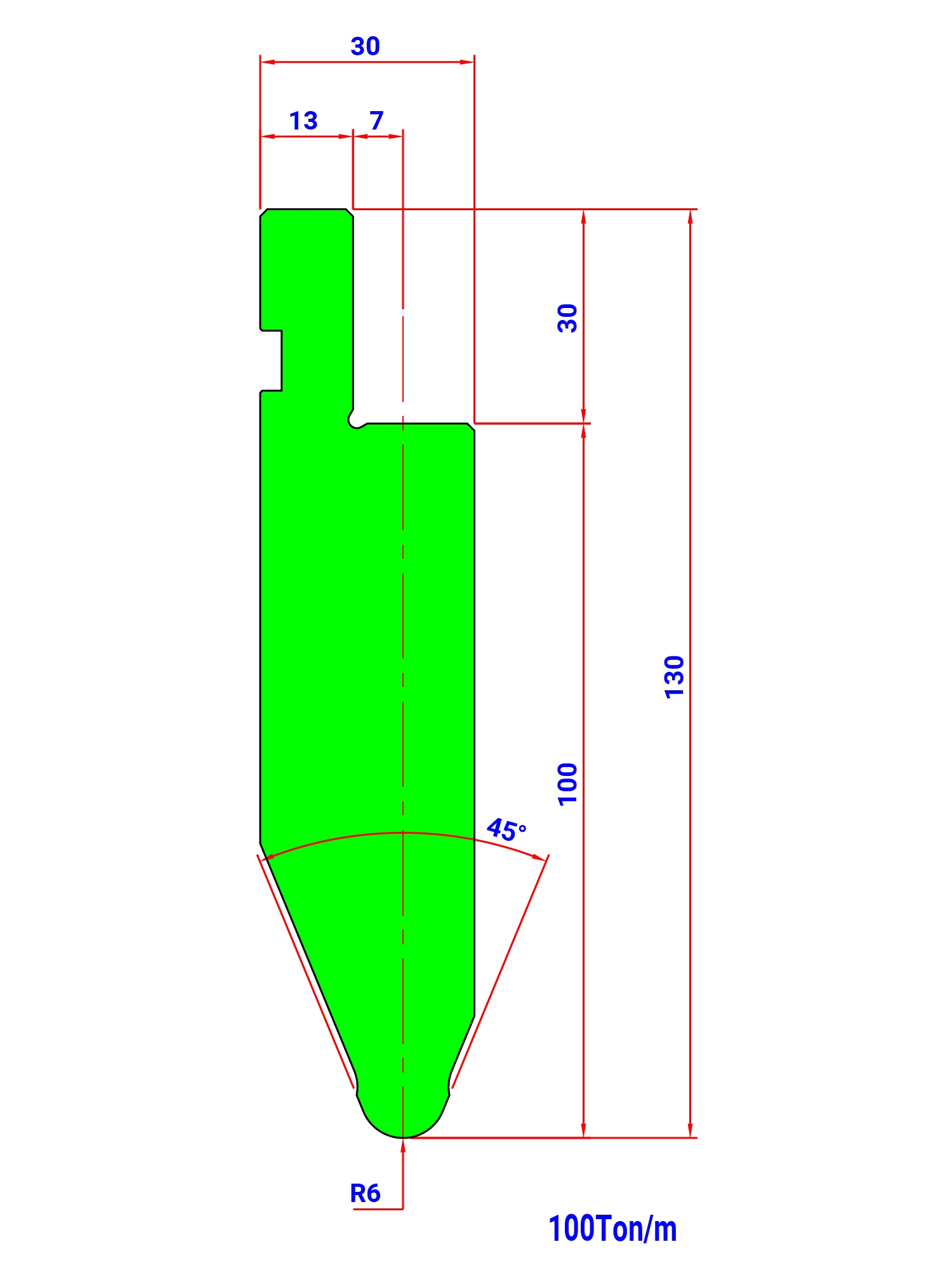 1023 45 R 6 IH
