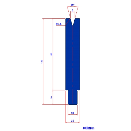 T06 30° H 100