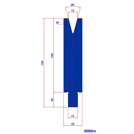 T12 30° H 100