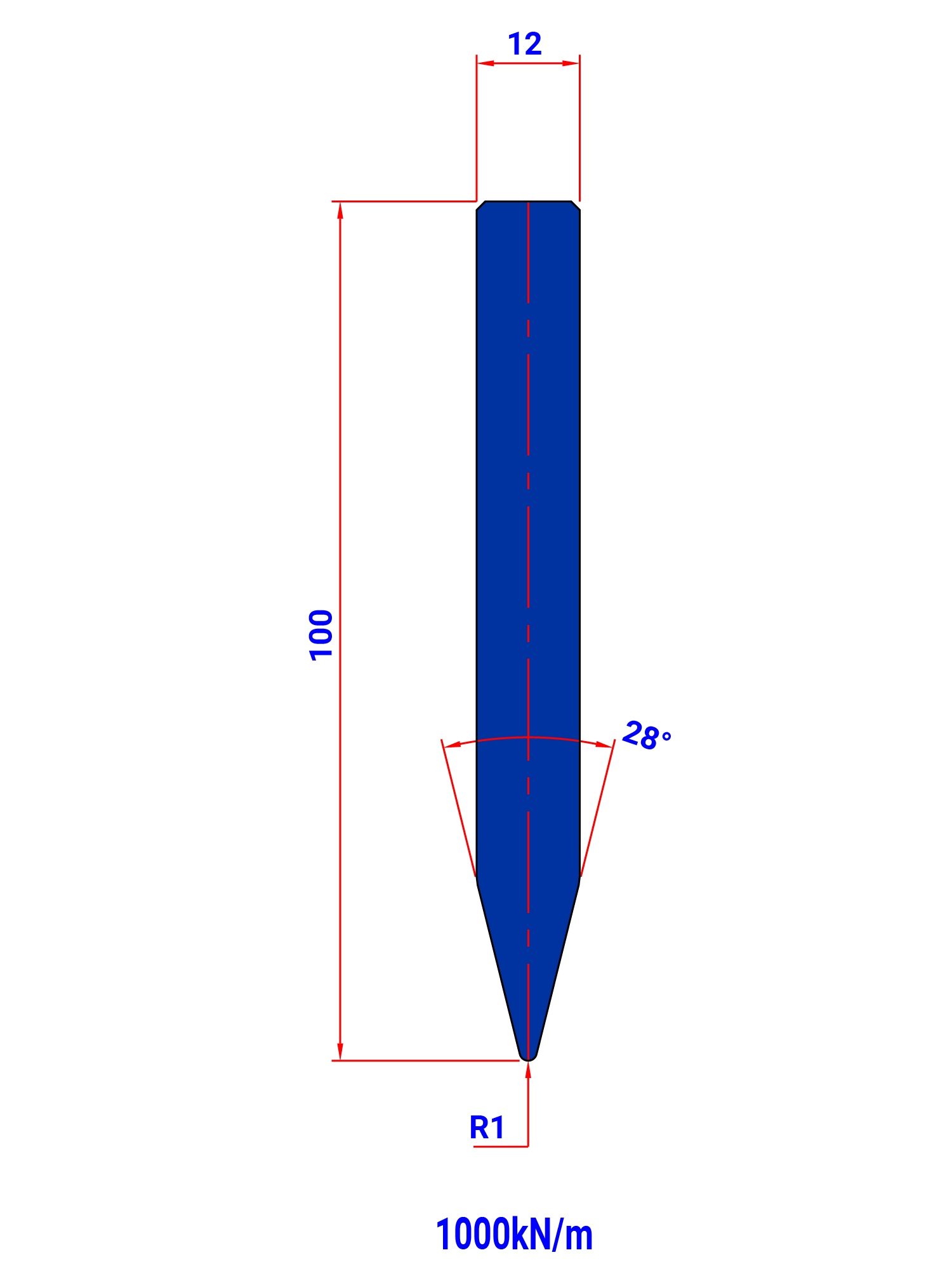 Insert TOW 320 R 1