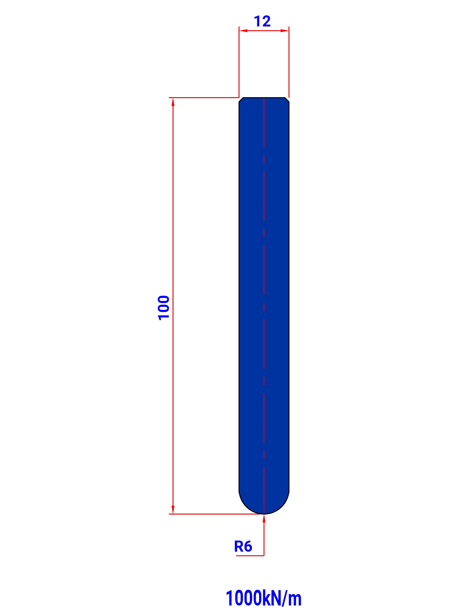 Insert TOW 320 R 6