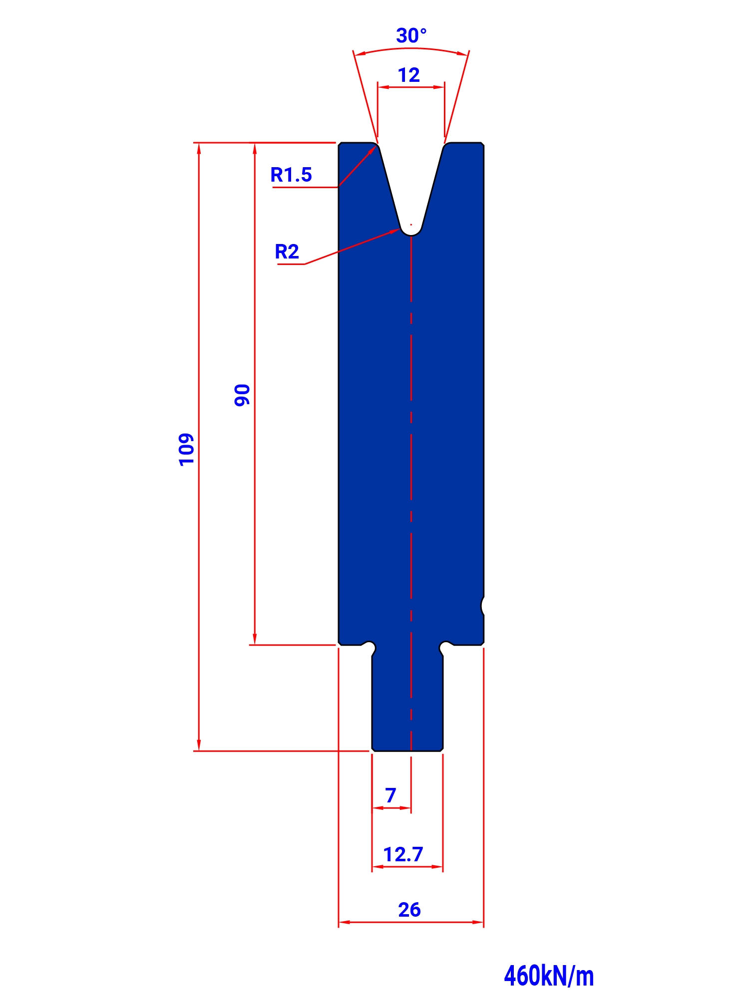 LM12 30° H 90