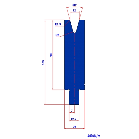 LM12 30° H 90