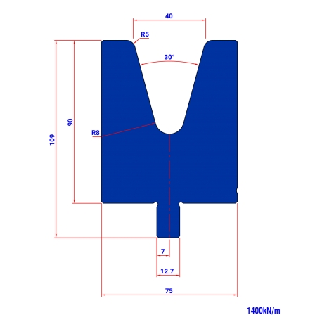 LM40 30° H 90