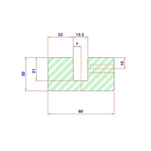 Lower adaptor EURO-LVD