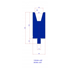 M32 30° H100
