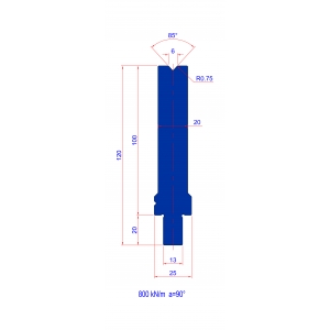 M6 85° H100