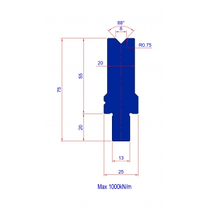 M8 88°