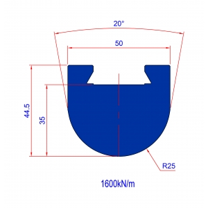 RADIUS INSERT P12R TYPE B R 25