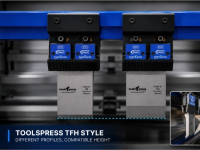 Giugno 2026: Nuova gamma di utensili per presse piegatrici ToolsPress TFH Style